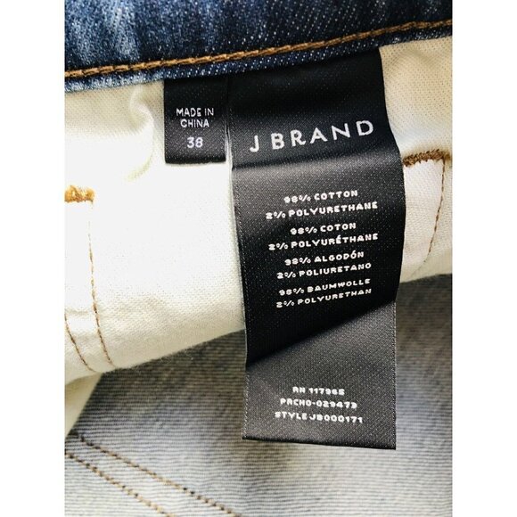J BRAND Men's Denim Tyler Slim Fit Jeans In Hammer Head Jeans Size 38 JB000171 - Picture 6 of 7